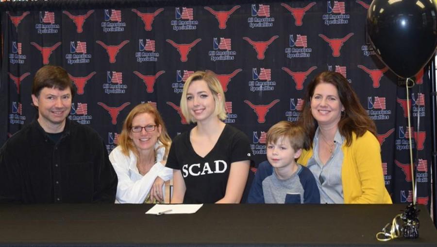 Emilia Rittenbach, swim and dive, signs with Savannah College of Art and Design