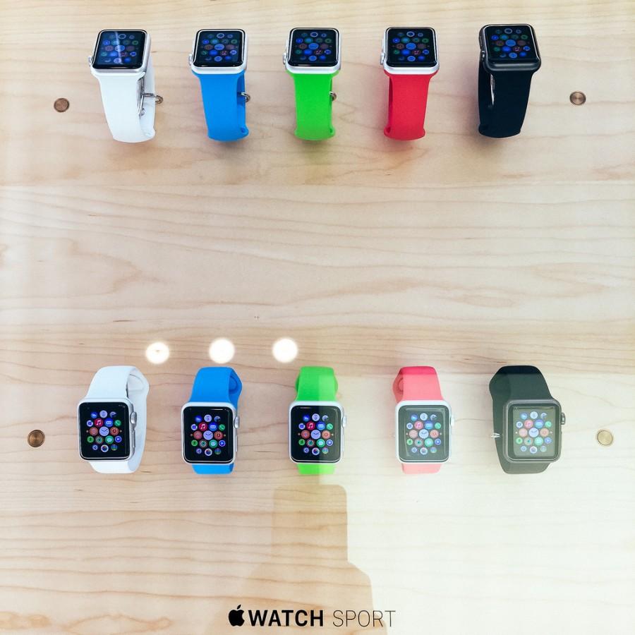 The new apple sport watch! Improvements and updates for the watch are expected to come out around the end of the year.
