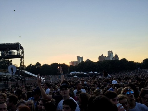 Music Midtown consists of numerous concerts with massive crowds.