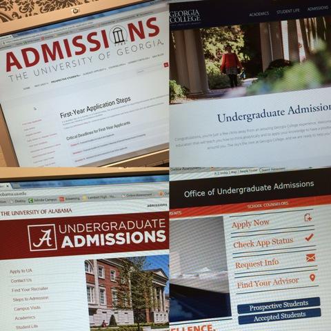 So many college admissions, so little time.