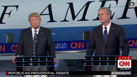 Trump and Bush face off in the September 16 debate. Trump has attacked bush, as well as other candidates, on and off the debate stage.