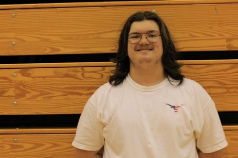 Junior, Nick, in the Lambert gym.