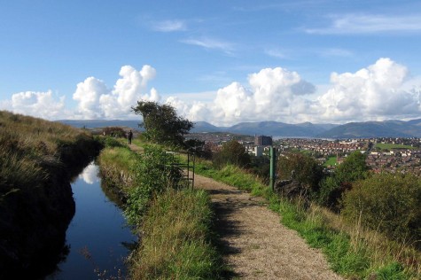 A perfect image of the Scottish country, the location where