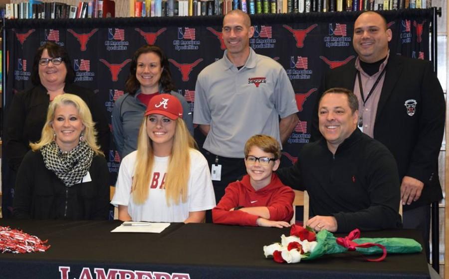 Keely Cartrett, soccer, signs with the University of Alabama