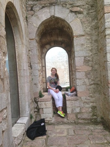 High school is a time for trying new things and preparing for college, and I am so appreciative of several opportunities I took advantage of in high school (especially traveling to Italy- that's me in an ancient castle in Assisi!)