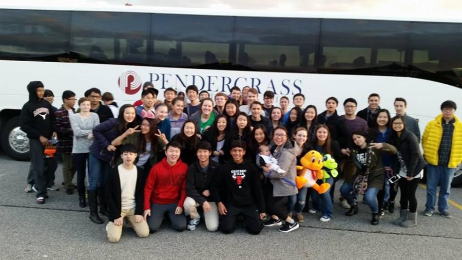 This photo was used with permission from the Lambert Band facebook page
The 52 All District finalist ready for departure