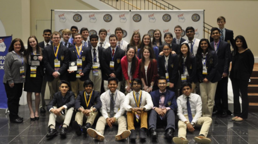 At the end of the long conference, the Lambert students of FBLA emerge triumphant, with many awards and various recognition for their hard work.