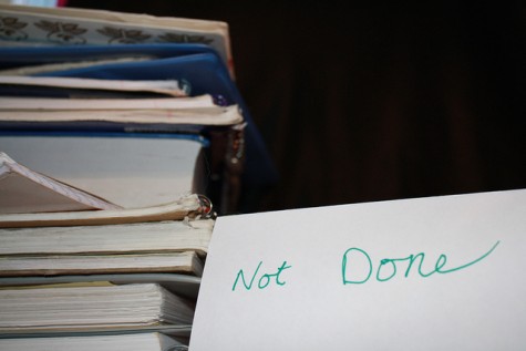As much as high school seniors want to be done with school, they aren't! School is still important and determines one's future in college, even if they already are accepted.