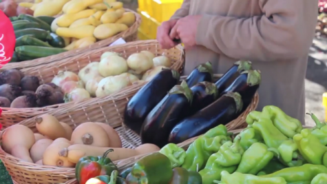 Fresh vegetables and fruit are a staple of any summer meal, and the farmer's markets in and around Forsyth county provide some amazingly fresh produce. This assortment of veggies at the Alpharetta Farmer's Market looks perfect for a healthy meal.