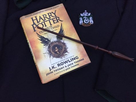 The play, which is performed through two separate performance, is roughly five hours and 35 minutes long. The official Cursed Child website (harrypottertheplay.com) says that this is due to the,