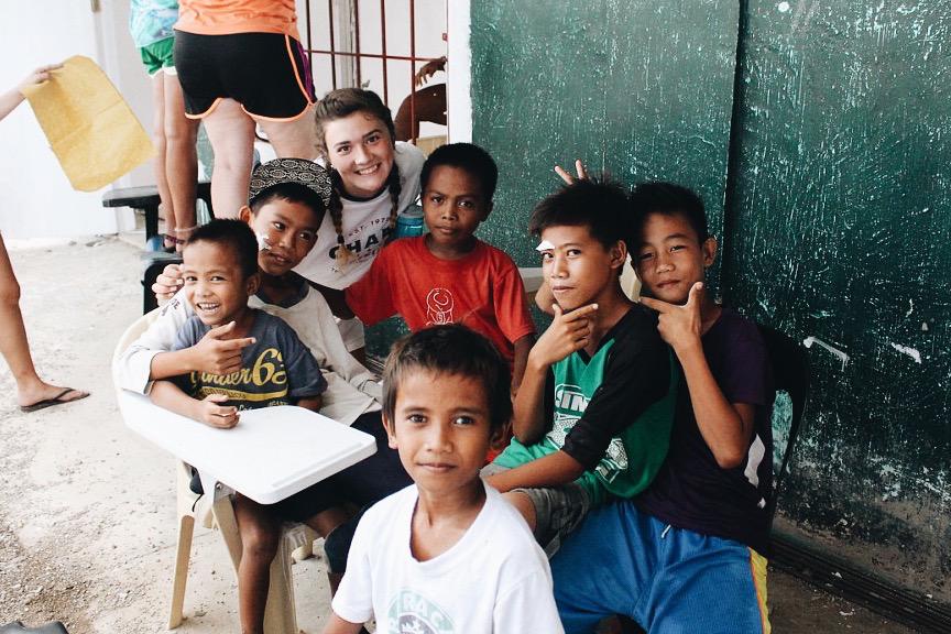 “While I was there, I definitely learned how blessed I am. I take so many things for granted that the people of the Philippines only dream of having, and it was just super eye-opening. Those people are the happiest and most joyful people I have ever met, and I know that God may have given them struggles, but ultimately He gave them the best gift.” 