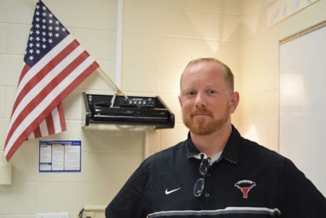 Coach Barrett, a Spanish teacher at Lambert High School, found his passion in education.