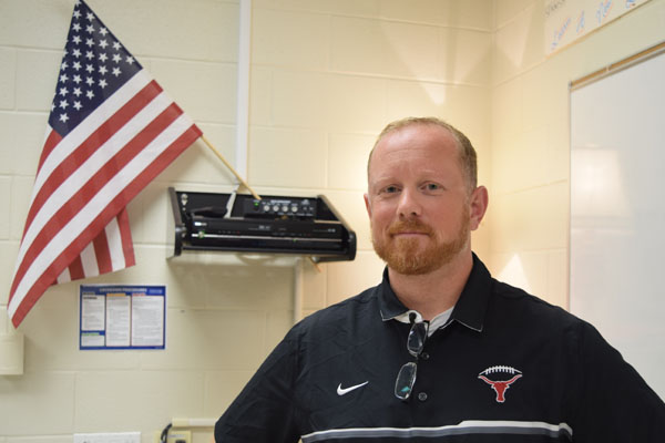 Coach Barrett, a Spanish teacher at Lambert High School, found his passion in education. 