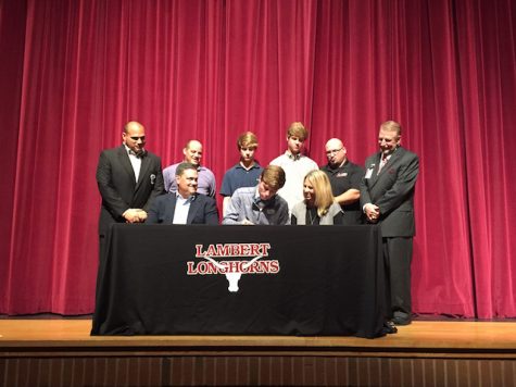 Eric Overbay, lacrosse, signs with Villanova University