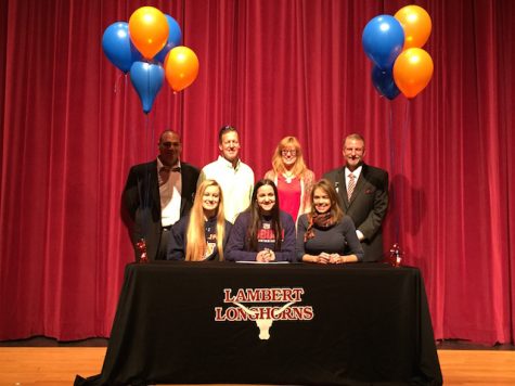 Jane Johnson, swimming, signs with Auburn University