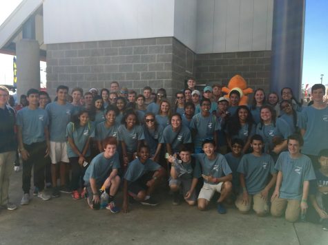 Part of Lambert FBLA's chapter at Perry Georgia for the Georgia FBLA fall rally.