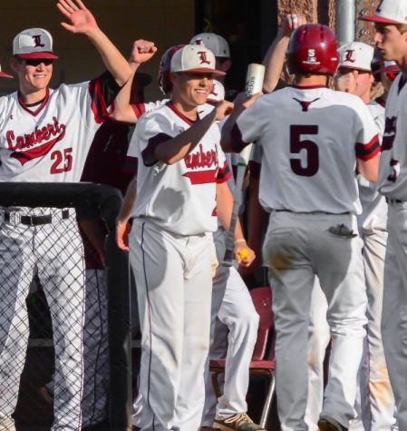 Senior INF Josh McAllister (5) has been a leader on the region champions Longhorn Baseball team.