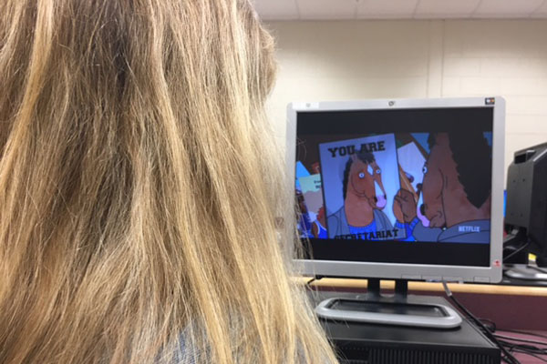 Ansley Mitchell watches the heart-wrenching tale of Bojack Horseman