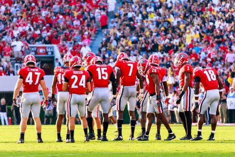 The Bulldogs defense hope to rise to the occasion against Mississippi State. Photo by: Brandon Sweeney