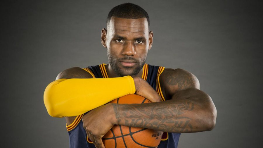 LeBron+James+hopes+to+lead+his+Cavaliers+to+the+promise+land+and+secure+his+4th+title