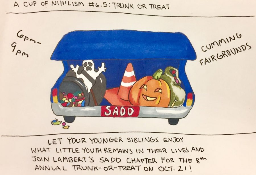 A cup of nihilism #6.5: trunk-or-treat