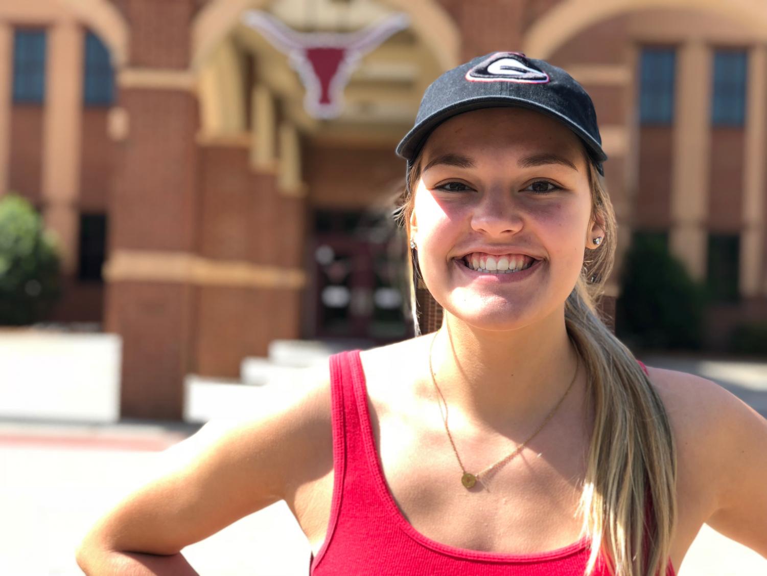Lane Baylard, a senior, has spent the past school year interning at Mind and Motion, a mental and allied health clinic.