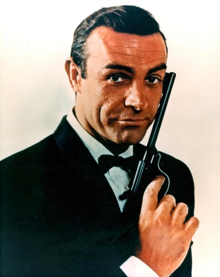 Sean Connery as James Bond by johanoomen is licensed under CC BY-SA 2.0 
