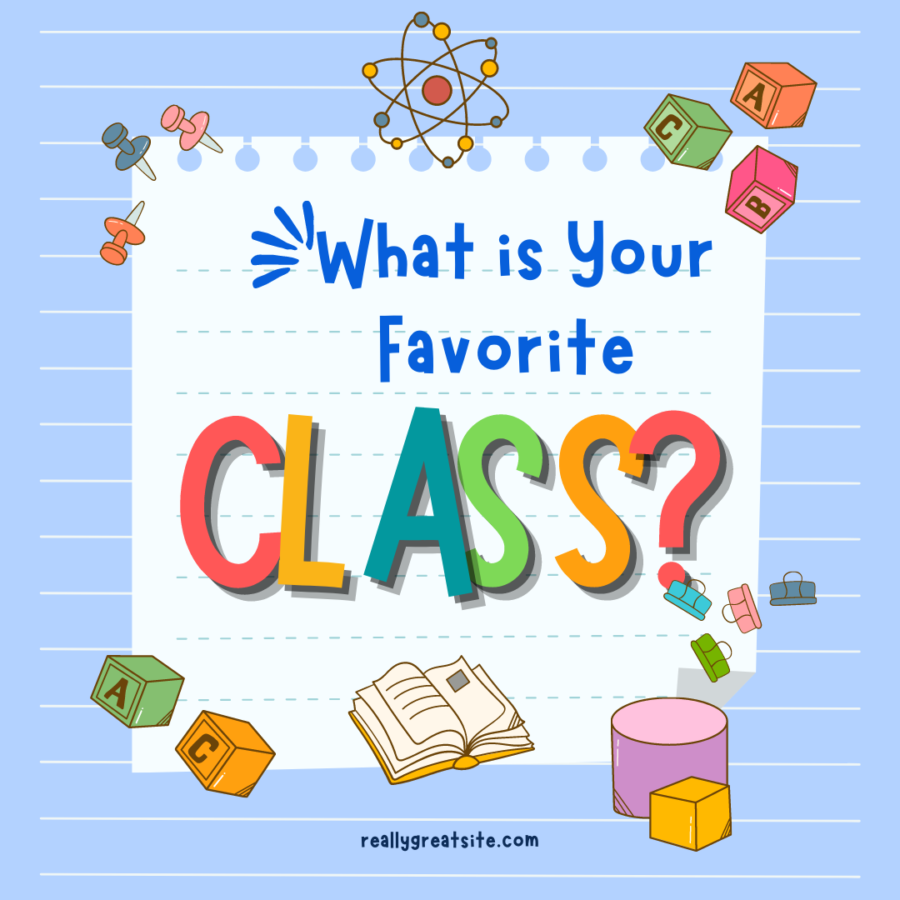 What is your favorite class? March 14, 2022. A good classroom environment is one where you can feel comfortable in and enjoy learning new things even if it can be stressful at times. (Jimena Ruano/Canva)
