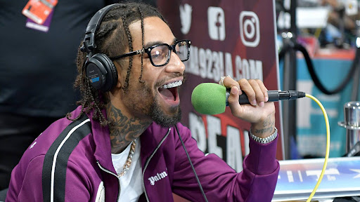 PB Rock attends the BET Awards Radio Broadcast Center at Microsoft Theater on June 22, 2019 in Los Angeles, California. (Photo by Amy Sussman/Getty Images for BET)