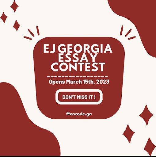 Encode Justice’s instagram post promoting the Essay Contest regarding the Georgia Computer Data Privacy act. (@encode.ga)
