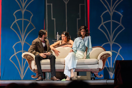 Darcey Reid (Middle) as Daisy on the opening night performance of Lambert’s “The Great Gatsby.” Shot by Patrick Marcigliano on May 4th, 2023. @marciglianophotography on Instagram.