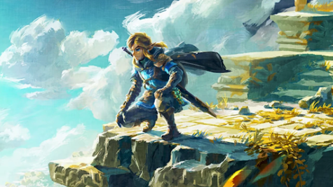 Official art for “The Legend of Zelda: Tears of the Kingdom”, which releases May 12. (Nintendo)
