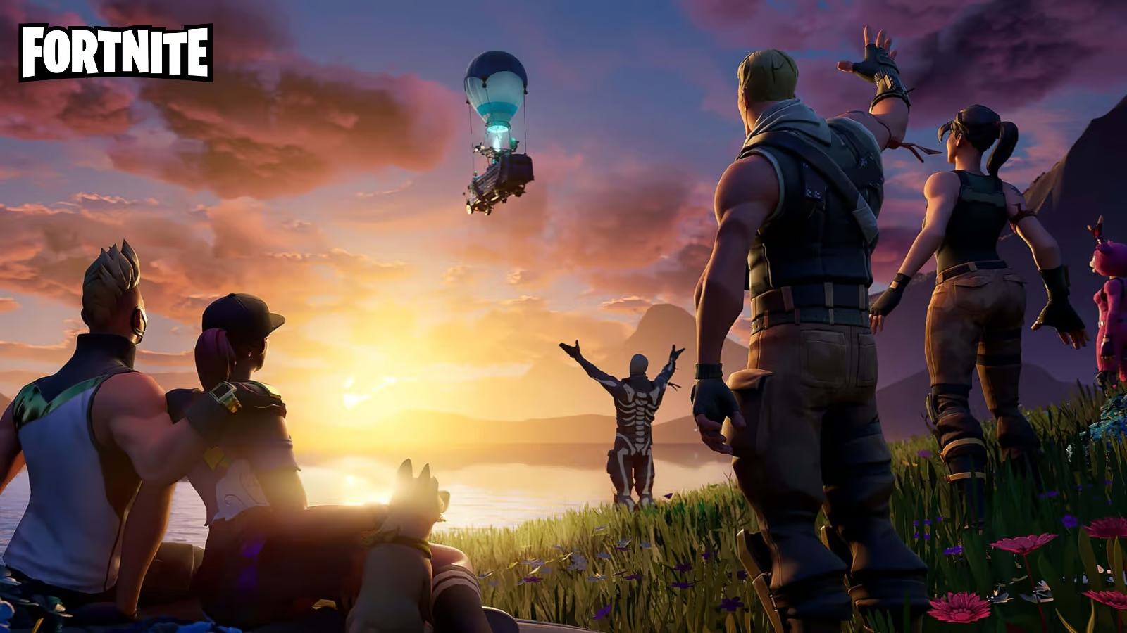 Promotional material from developer Epic Games shows a farewell to the OG Fortnite season (Provided by Epic Games)