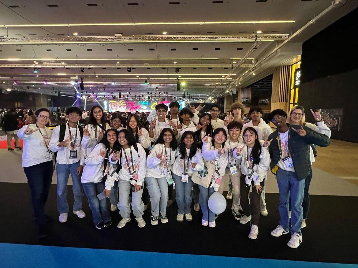This picture shows Lambert’s iGEM team posing for a photo. They did a good job in representing Lambert at the International Jamboree (Courtesy of iGem/The Lambert Post)