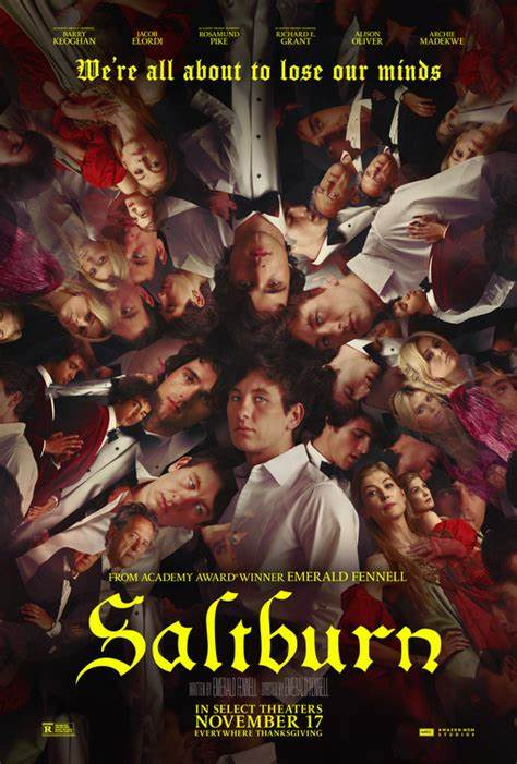 Movie cover for “Saltburn.” Courtesy of Amazon MGM Studios.