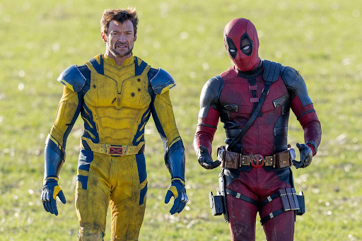 A picture from the sets of “Deadpool and Wolverine.” (Courtesy of People Magazine)