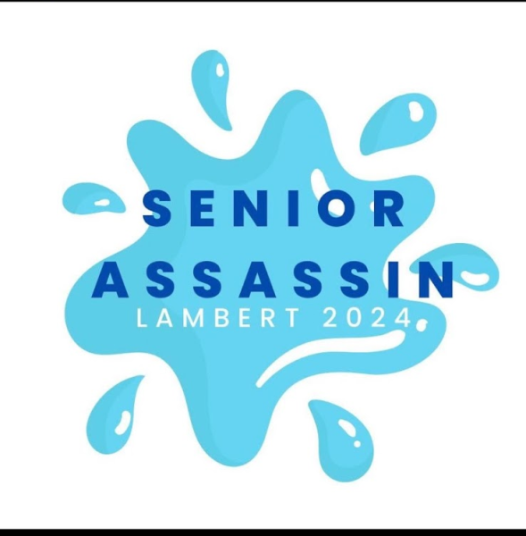 This is an image of the first post on the Lambert Senior Assassins Instagram page. Courtesy of @lambertseniorassassin2024. 

