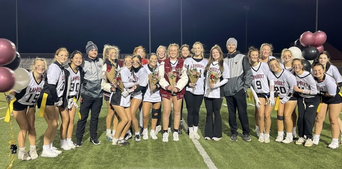 Lambert Flag Football Senior Night, posted Dec. 18 2023 (Courtesy of Lambert Flag Football Instagram page.)