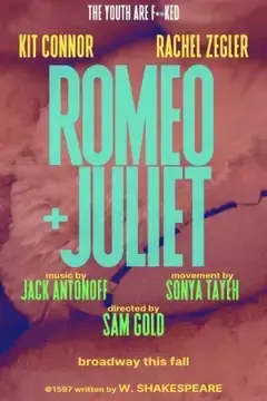 The 2024 Broadway Adaptation of Romeo and Juliet, directed by Sam Gold, starring Rachel Zegler and Kit Connor. Courtesy of Broadway World.