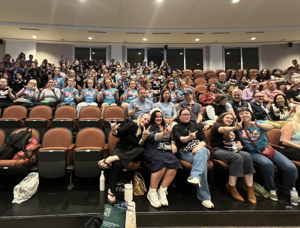 The Acting Troupe of Lambert at the Georgia High School Association’s One-Act Competition. (Sophia Caceres)