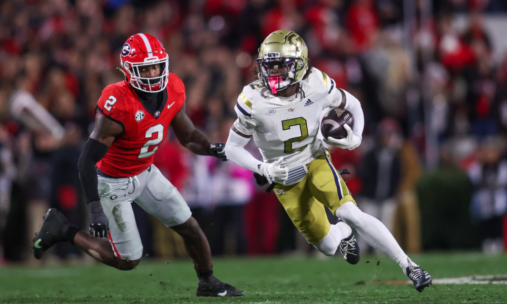 UGA and GT facing off at the football game November 19. (USA Today).
