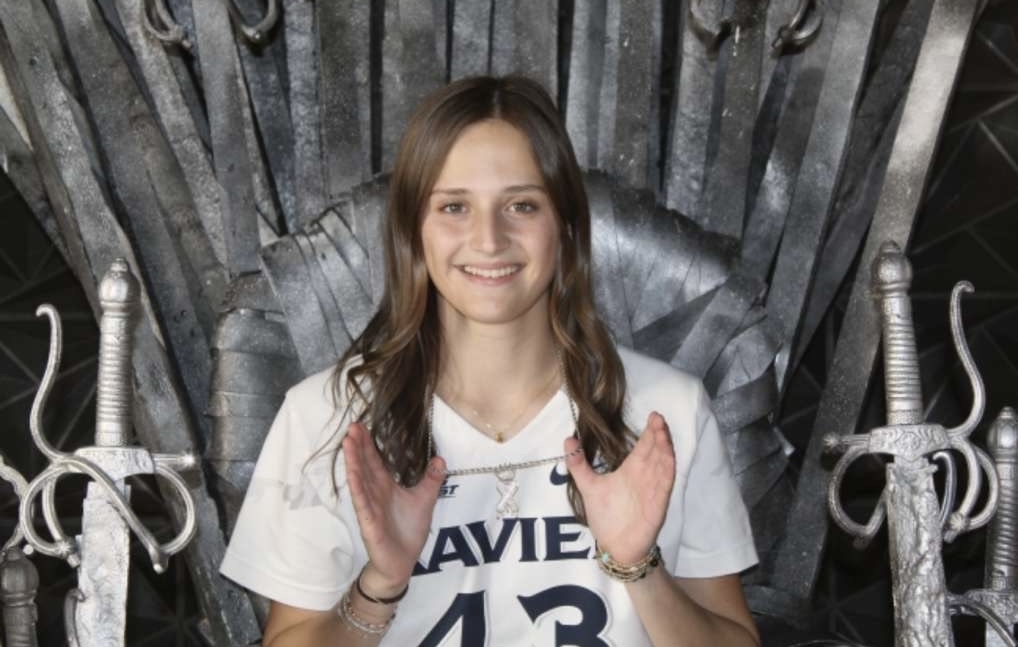  Abby Grace Flynt at Xavier. 
