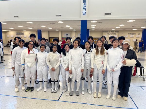 Lambert Fencing after individual championships on February 4, 2025. (Photo: Lambert Fencing)