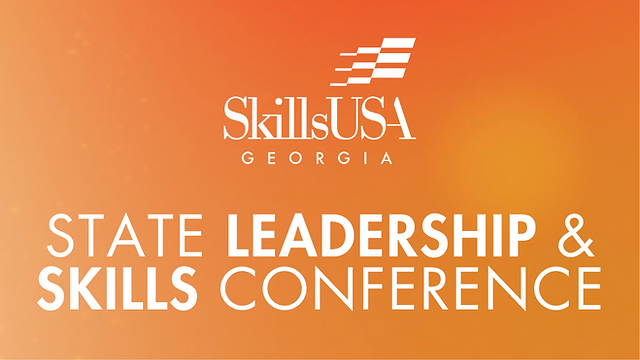 An advertisement banner for SkillsUSA Georgia SLSC(Georgia SkillsUSA)

