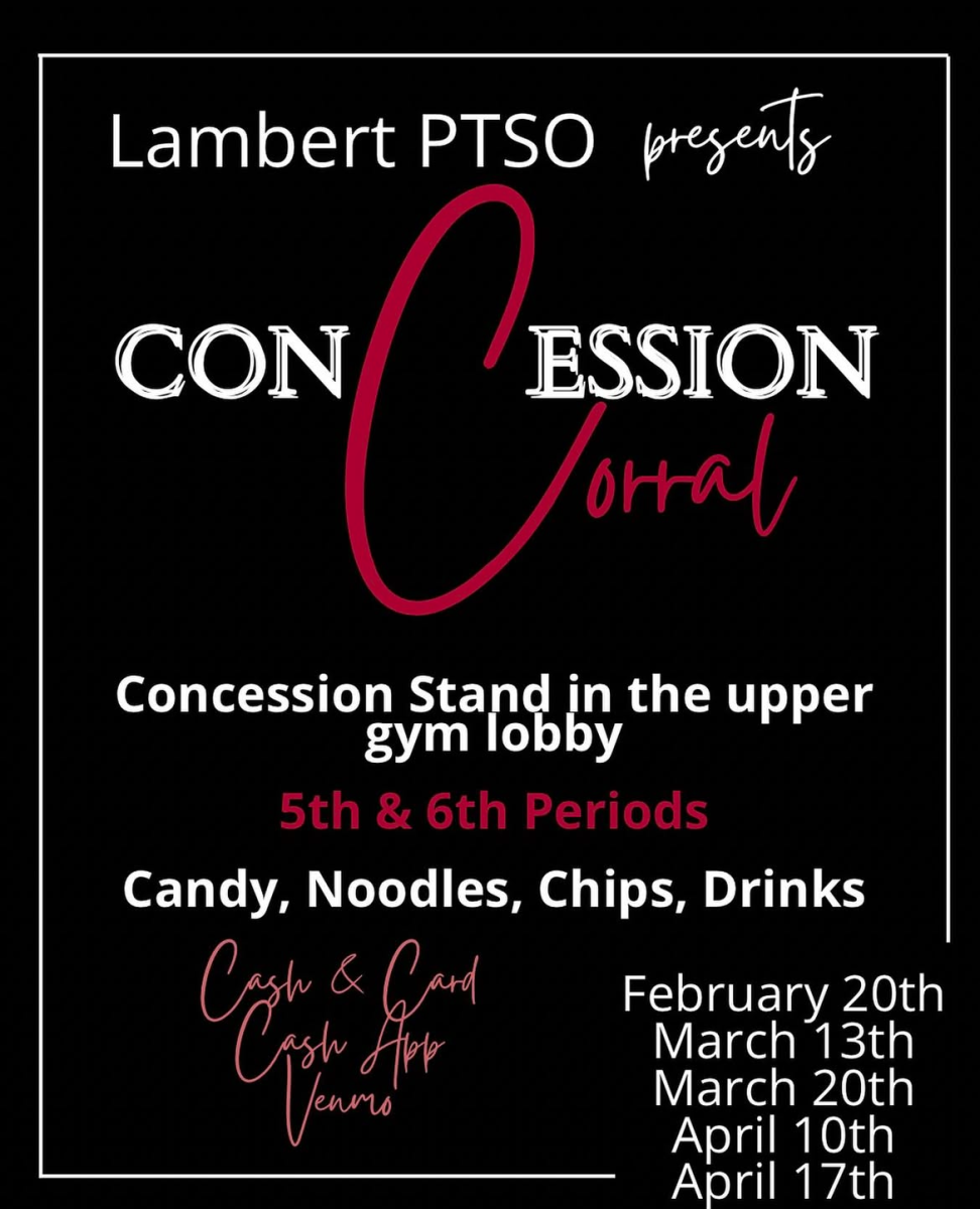 An Instagram post showcasing the Concession Corral’s future dates. (lamberthslonghorns)

