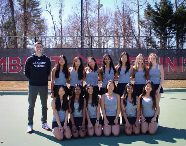 The 2025 Lambert Tennis Team. (Photo: Lambert Tennis)

