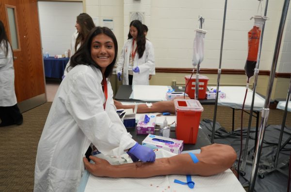 Zoya Batra working at the Georgetown Internship (Zoya Batra) .

