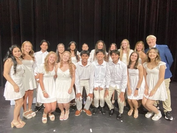 NHS leadership at the induction ceremony (NHS leadership team).