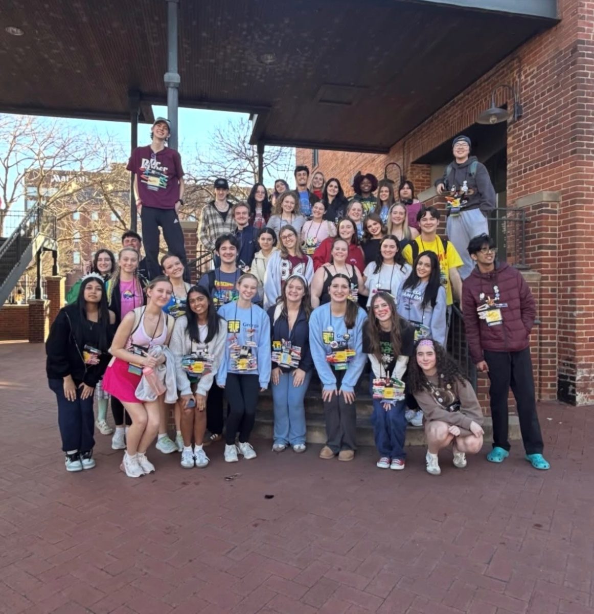 Lambert students attending ThesCon at Columbus (Grace Jordan).