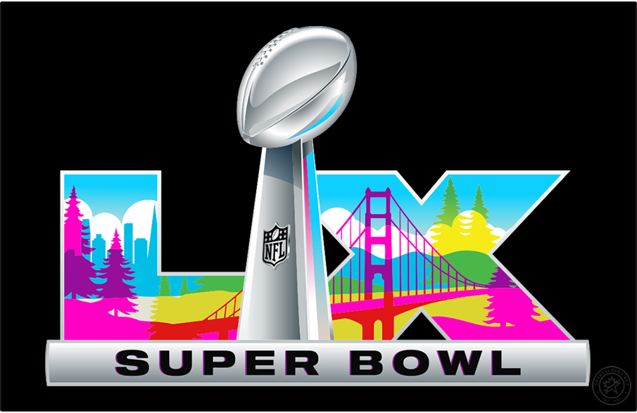 Logo of Super Bowl 60 (royaltyfreepics).